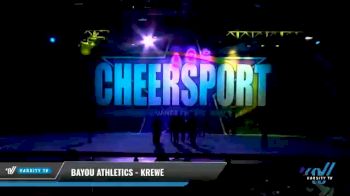 Bayou Athletics - KREWE [2021 L3 Junior - D2 - Small - C Day 2] 2021 CHEERSPORT National Cheerleading Championship