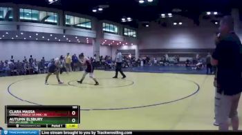 165 lbs Round 2 (10 Team) - Autumn Elsbury, Peg Leg Legion vs Clara Massa, Charlie`s Angels- GA Pink