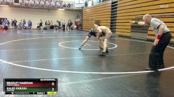 138 lbs Quarterfinal - Kaleo Kailiuli, Century vs Bradley Hageman, Forest Grove