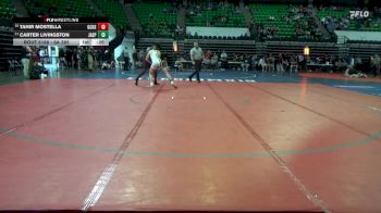 6A 285 lbs Cons. Round 3 - Carter Livingston, Jasper vs Tahir Mostella, Gadsden City