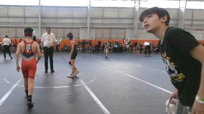 92 lbs Quarterfinal - Giuseppe Gondolfi, Rogue WC vs Hudson Comstock, Project X