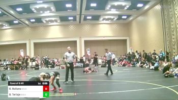 70 lbs Consi Of 8 #2 - Ryker Rollans, Gold Rush Wr Acd vs Bryson Terlaje, Gold Rush Wr Acd