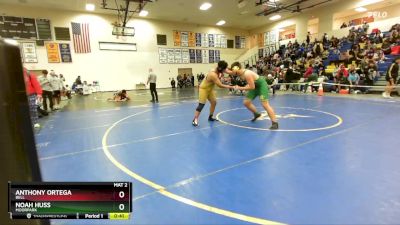 215 lbs Cons. Round 4 - Noah Huss, Moorpark vs Anthony Ortega, Bell