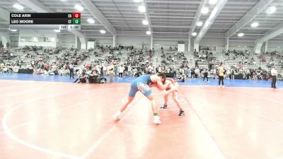 152 lbs Round Of 64 - Cole Akin, CA vs Leo Moore, CT