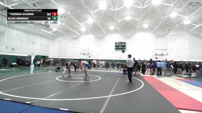 150 lbs Champ. Round 2 - Elias Herrera, Bullard vs Thomas Alvarez, Mayfair