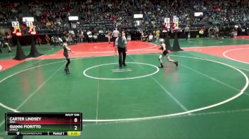 71 lbs Champ. Round 2 - Austin Lovell, NBHA vs Tripp Farrington, WKS1