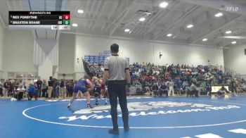 215 lbs 3rd Place Match - Rex Forsythe, Desoto Central vs Braxton Roane, Oxford High School