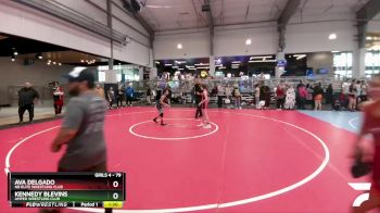79 lbs Round 1 - Ava Delgado, NB Elite Wrestling Club vs Kennedy Blevins, Amped Wrestling Club