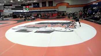 125 lbs Champ. Round 1 - Gus Smith, Wilkes University vs Cole Gentsch, Wisconsin - Lacrosse