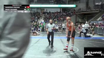 165 lbs Champ. Round 1 - Brody Bloomer, WWC vs Wakefield Fincham, Beloit WC