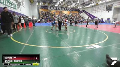 165 Boys Cons. Round 5 - Brayden Zingano, Eastlake vs John Reyna, Chula Vista