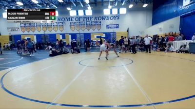 150 lbs Cons. Round 4 - Jacob Fuentes, Braden River High School vs Kealan Sieni, Cocoa Beach WC