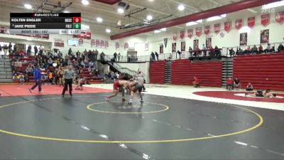 157 lbs Cons. Round 3 - Jake Pidde, Fulton (H.S.) vs Kolten Engler, North Scott (JV)