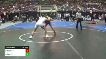 138 lbs Consi Of 64 #1 - Riggin Stone, Eagle High School vs Saevion Lee, Ford Dyansty WC