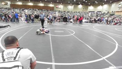 66 lbs Consi Of 16 #2 - Connor Dwyer, Yerington Lions WC vs Barrett Grosjean, Predators WC