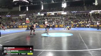 133 lbs 5th Place Match - Sam Spencer, St. Cloud St. vs Hector Serratos, Neb.-Kearney