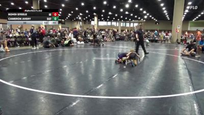 50 lbs Round 3 (6 Team) - Bohdi Steele, Moyer Elite vs Cameron Avery, Rabbit WC