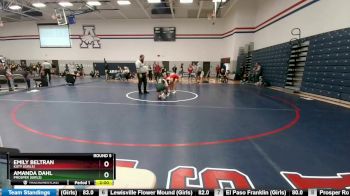 120 lbs Round 5 - Emily Beltran, Katy (Girls) vs Amanda Dahl, Prosper (Girls)