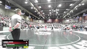 Champ. Round 1 - Lindee Ussing, Grantsville vs Kaia Archuleta, Ogden