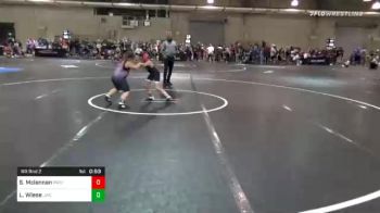 100 lbs Prelims - Skylar Mclennan, Princeton vs Laiklyn Wiese, Jwc