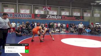 182 lbs 3rd Place - Thomas Sandoval, Vacaville vs Catalano Primo, Chaminade College Prep Sch