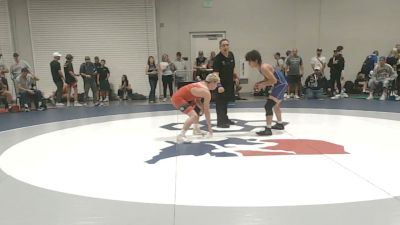 60 kg Champ. Rd Of 128 - Charlie Coyne, Rough House Wrestling vs Angel Cejudo Jr., Valiant Wrestling Club