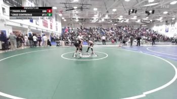 Boys 126 lbs Quarterfinal - Cruz Contreras, Aptos Boys vs Travis Juan, Gunderson Boys