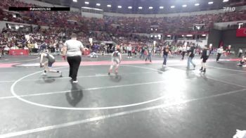 125 lbs Champ. Round 1 - Damien Boguslawske, Red Hot Wrestling Club vs William Froemel, Hayward