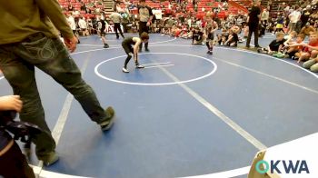 56 lbs Rr Rnd 3 - Jax Gates, Wildcats vs Landon Martinez, Team Tulsa Wrestling Club