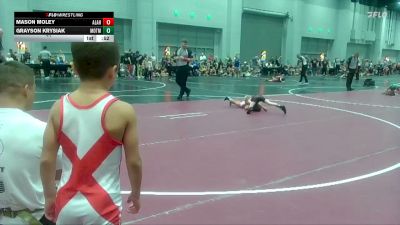 41 lbs Round 3 (6 Team) - Grayson Krysiak, Monsters Of The Midwest vs Mason Moley, Alabama Hammers