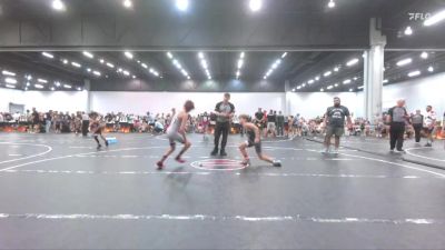 80 lbs Round 1 (8 Team) - Easton Terrel, Takedown Elite vs Jace Lopez, Top Rank