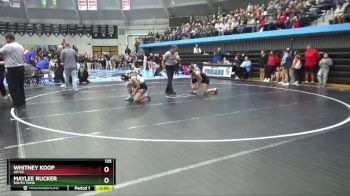 135 lbs Quarterfinal - Whitney Koop, AP/GC vs Maylee Rucker, South Tama