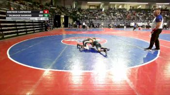 73 lbs Quarterfinal - Greyson Carpenter, Junior Indian Wrestling vs Talmadge Dawkins, Roundtree Wrestling Academy