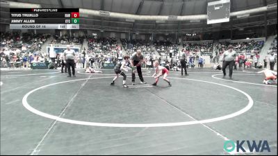60 lbs Round Of 16 - Titus Trujillo, Raw vs Jimmy Allen, Owasso Takedown Club