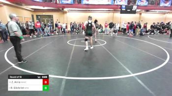 170 lbs Round Of 16 - Zach Arria, Wakefield vs Ryan Gilchrist, Norwalk