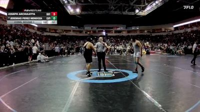 5A 285 lbs Cons. Round 1 - Saul Rodriguez, West Mesa vs Jorge Alvardo, Clovis
