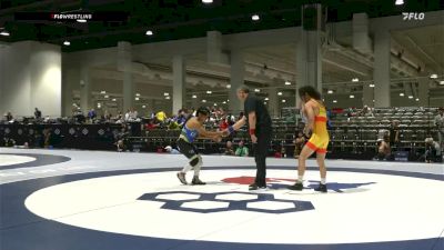 57 lbs Champ. Round 1 - Conner Diamond, Unattached vs Carlos Giles-Cervantes, Nevada