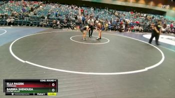 155 lbs Cons. Round 4 - Barbra Shenouda, Castro Valley vs Ella Paszek, Coronado