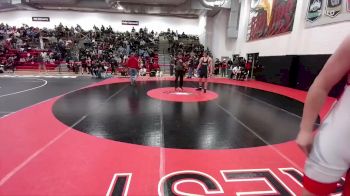 215 lbs Champ. Round 1 - Maddox Vaughan, Chatfield vs Aaron Justice, Eaglecrest JV