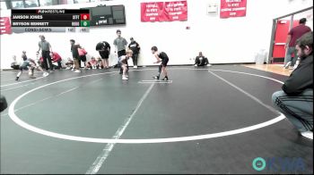 52 lbs Consolation - Janson Jones, Standfast vs Bryson Bennett, Rough Riders