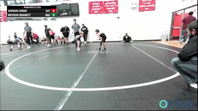 52 lbs Consolation - Janson Jones, Standfast vs Bryson Bennett, Rough Riders