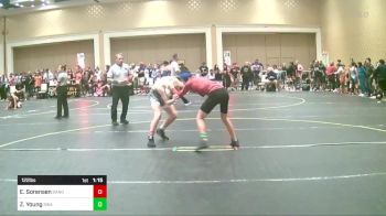 122 lbs Rr Rnd 1 - Easton Sorensen, Sanderson Wr Acd vs Zachary Young, Swamp Monsters