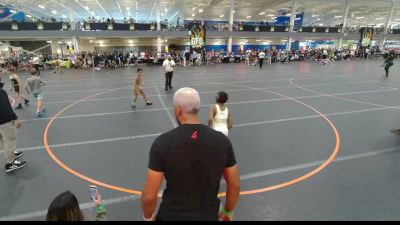 85 lbs Champ. Round 1 - Kingston Perez, Unattached vs Aasar Freeland, Unattached