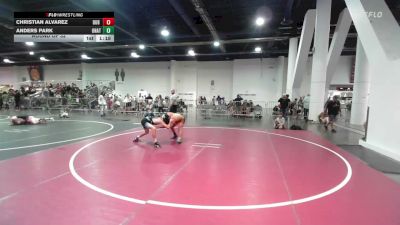 109 lbs Round Of 32 - Christian Alvarez, DUB Wrestling vs Anders Park, Unattached