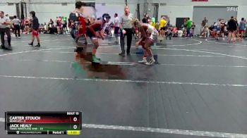 150 lbs Round 4 (8 Team) - Carter Stouch, Bearcats vs Jack Healy, Town Wrestling VHW