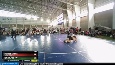 149 lbs Round 2 (4 Team) - Brock Taylor, Utah Black vs Porter Cross, Valiant Prep