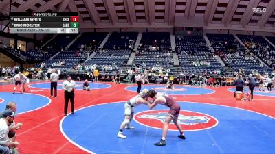 4A-165 lbs Cons. Round 3 - William White, Central (Carroll) vs Eric Moelter, Cambridge