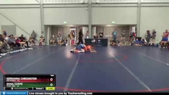 144 lbs Placement Matches (8 Team) - Adrianna Chronister, Oklahoma vs Shaili Davis, Texas Red