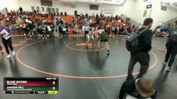 182A Round 5 - Damian Hill, Thunder Basin High School vs Blake Snyder, Wind River