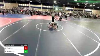 101 lbs Consi Of 16 #2 - Justine Perez, Inland Northwest vs Mika Yoffee, Legends Of Gold LV